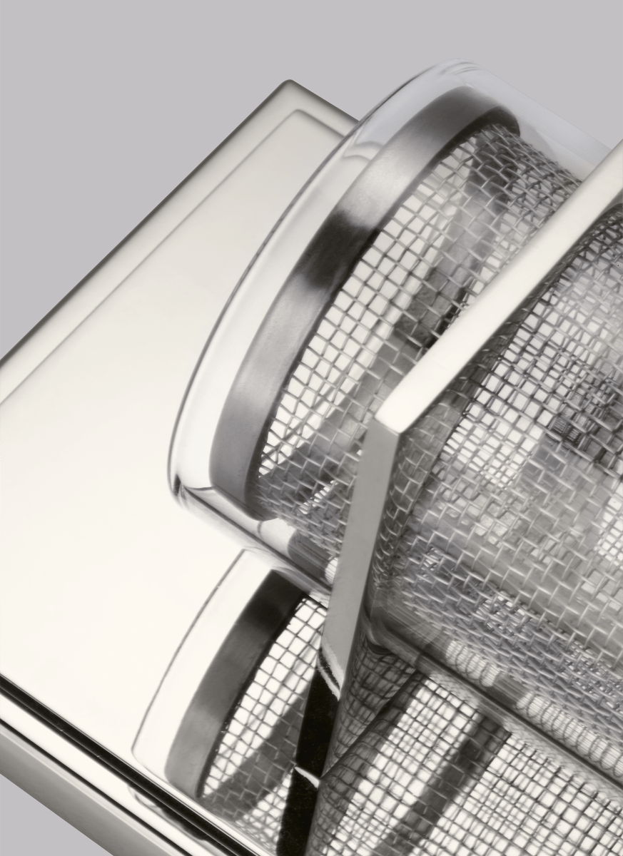 Luminaire de vanité Silo - Nickel poli by Visual Comfort Studio | Luminaires & cie