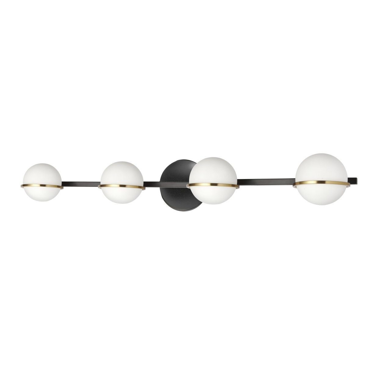Luminaire de vanité Sofia - Noir mat 32" by Dainolite | Luminaires & cie