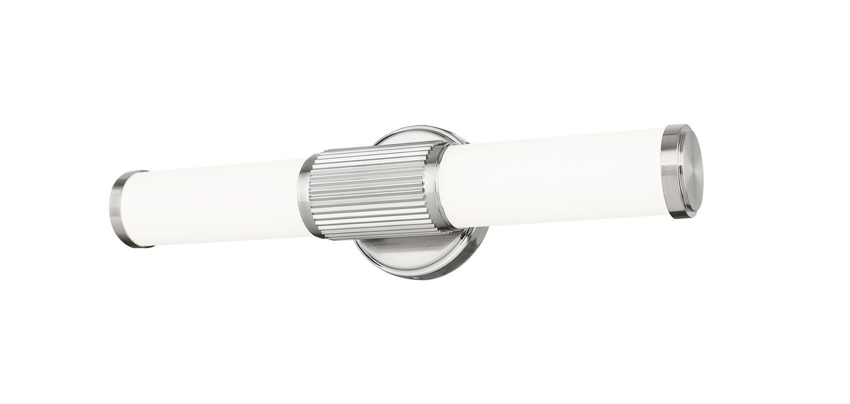 Barre d'éclairage de salle de bain Solange Nickel brossé, 18 1/2" – vue 2