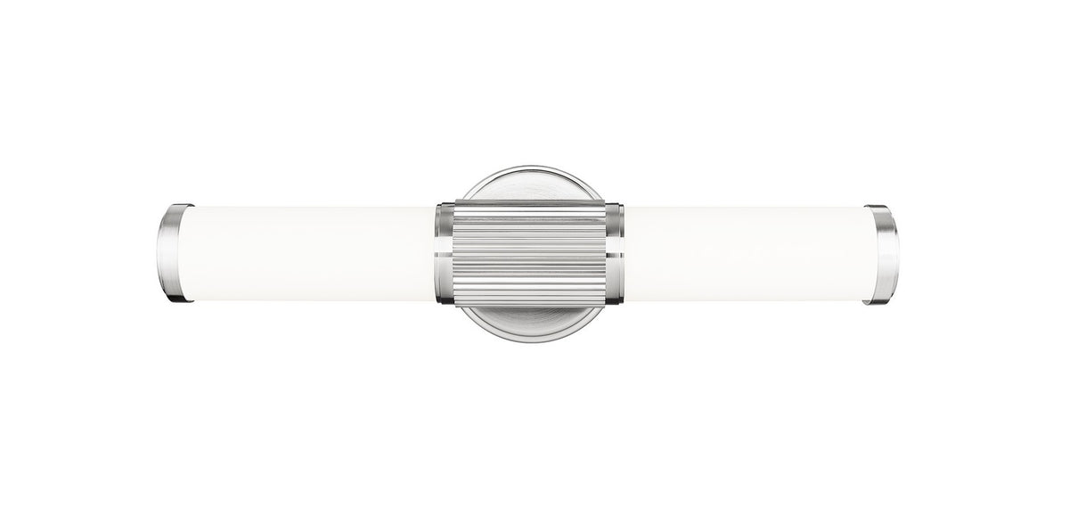 Barre d'éclairage de salle de bain Solange Nickel brossé, 18 1/2" – vue 3