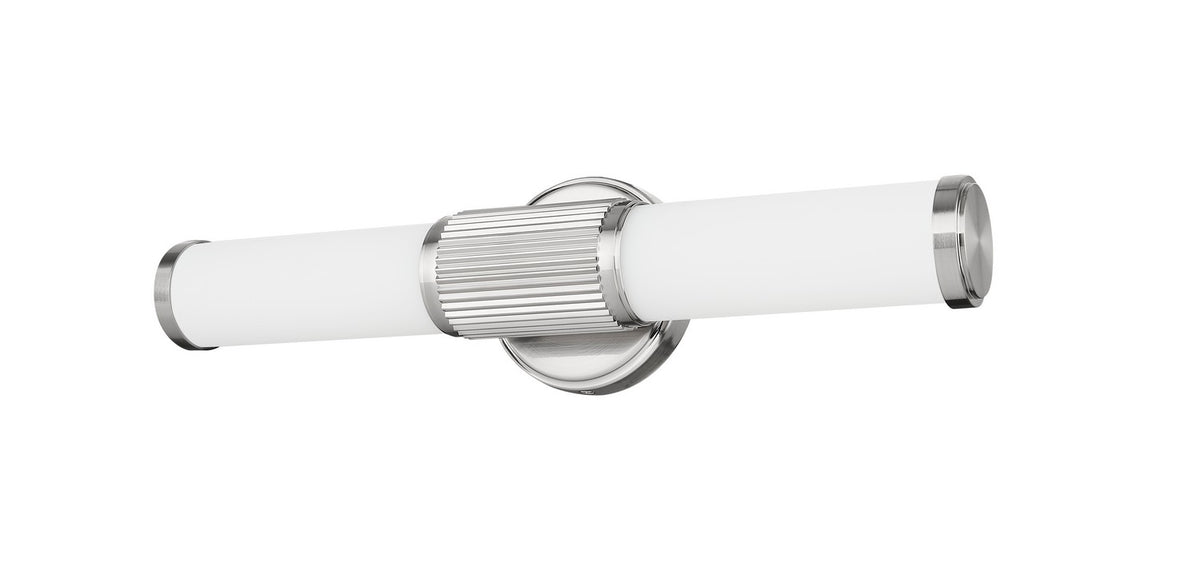 Barre d'éclairage de salle de bain Solange Nickel brossé, 18 1/2" – vue 4