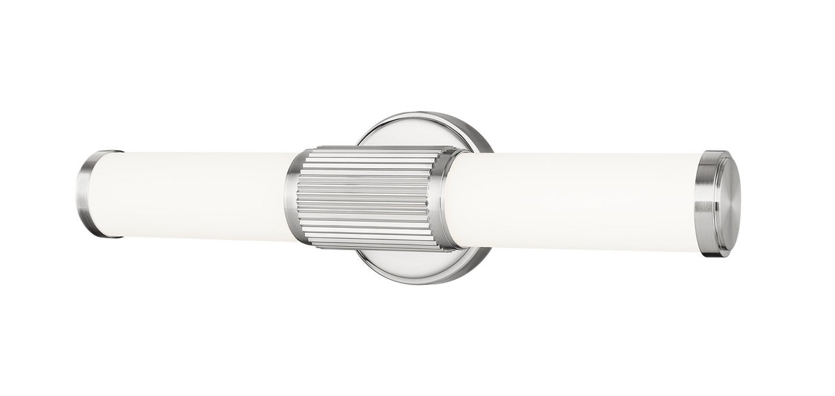 Barre d'éclairage de salle de bain Solange Nickel brossé, 18 1/2" – Z-Lite