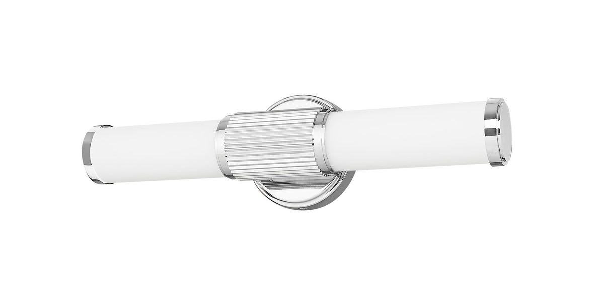 Barre d'éclairage de salle de bain Solange Chrome, 18 1/2" – vue 4