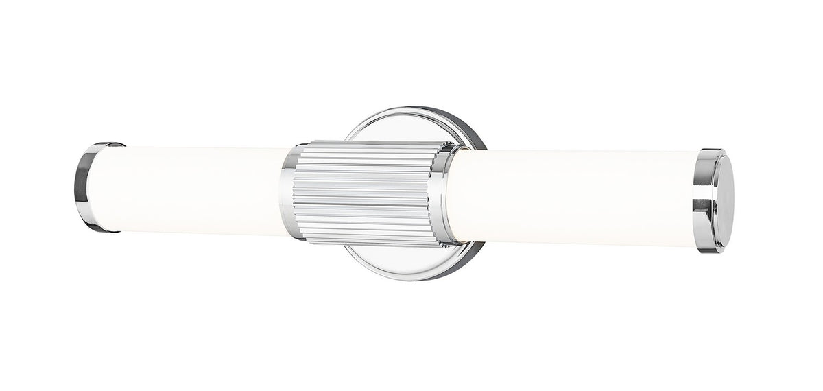 Barre d'éclairage de salle de bain Solange Chrome, 18 1/2" – Z-Lite