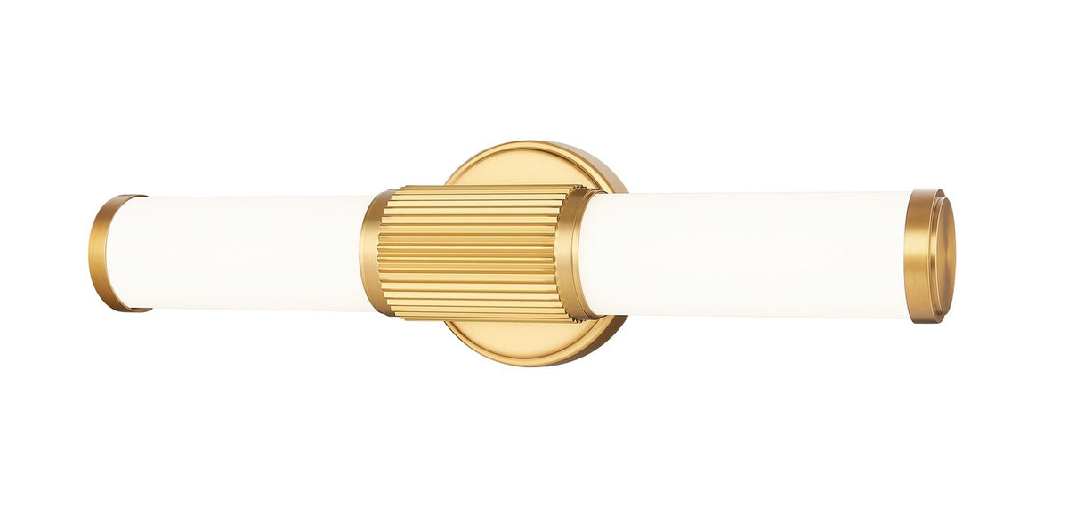 Barre d'éclairage de salle de bain Solange Or moderne, 18 1/2" – Z-Lite