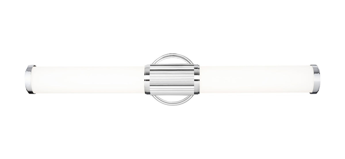 Barre d'éclairage de salle de bain Solange Chrome, 25 1/2" – vue 3
