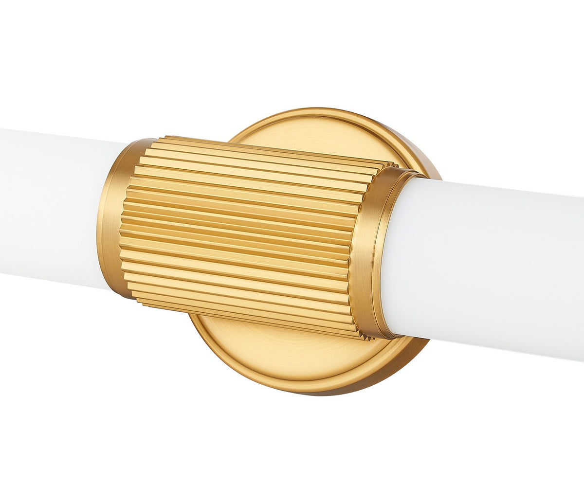 Barre d'éclairage de salle de bain Solange Or moderne, 25 1/2" – vue 5