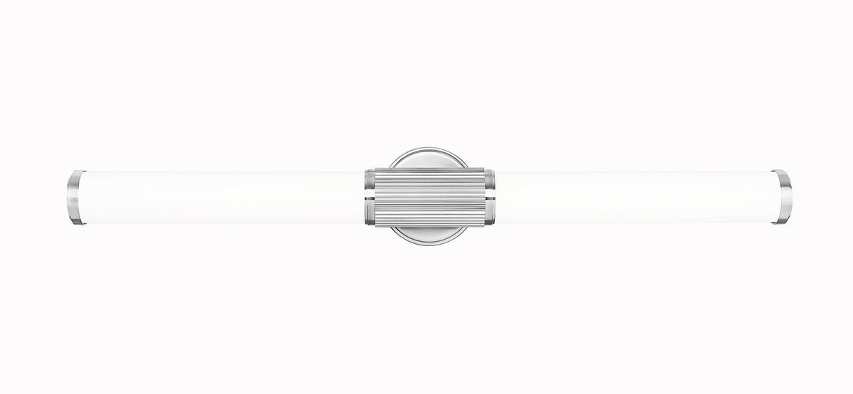 Barre d'éclairage de salle de bain Solange Nickel brossé, 32 1/2" – vue 3