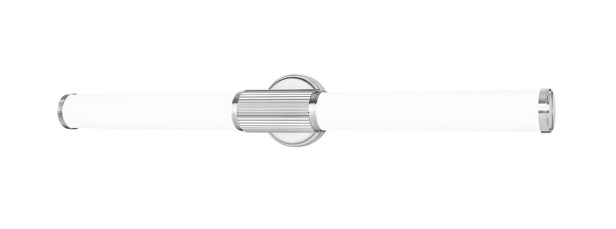 Barre d'éclairage de salle de bain Solange Nickel brossé, 32 1/2" – Z-Lite