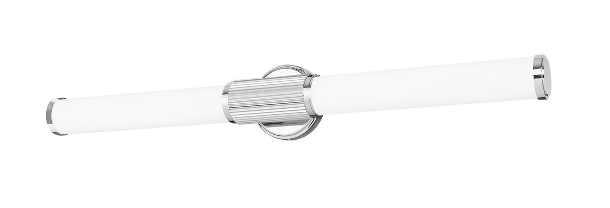 Barre d'éclairage de salle de bain Solange Chrome, 32 1/2" – vue 2