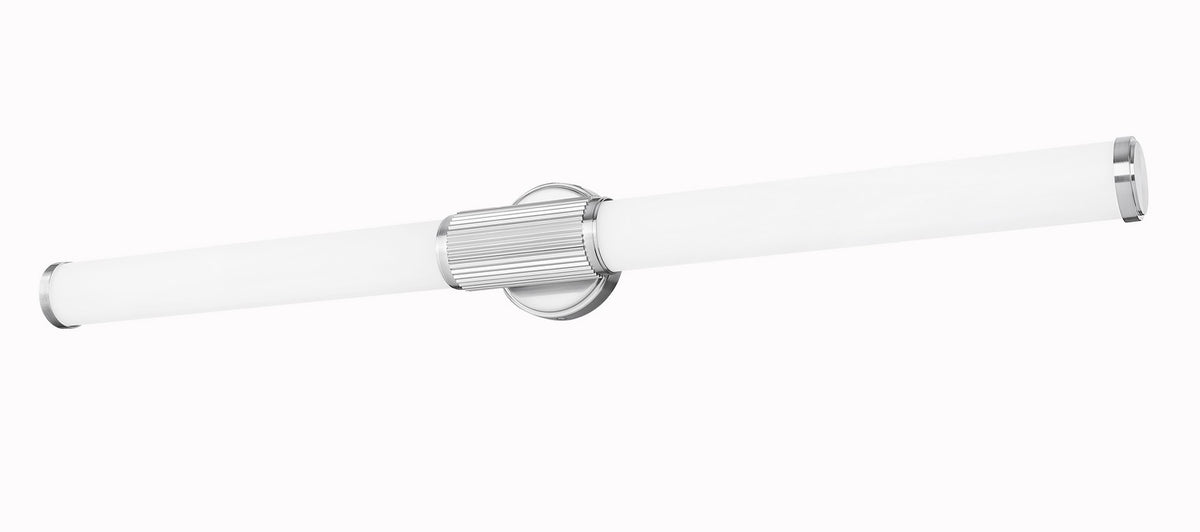 Barre d'éclairage de salle de bain Solange Nickel brossé, 40 1/2" – vue 4