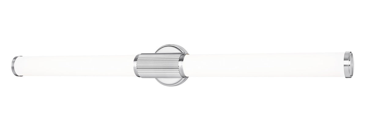 Barre d'éclairage de salle de bain Solange Nickel brossé, 40 1/2" – Z-Lite