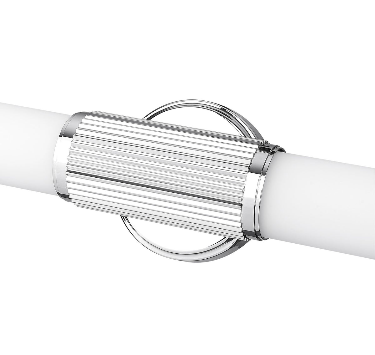 Barre d'éclairage de salle de bain Solange Chrome, 40 1/2" – vue 5