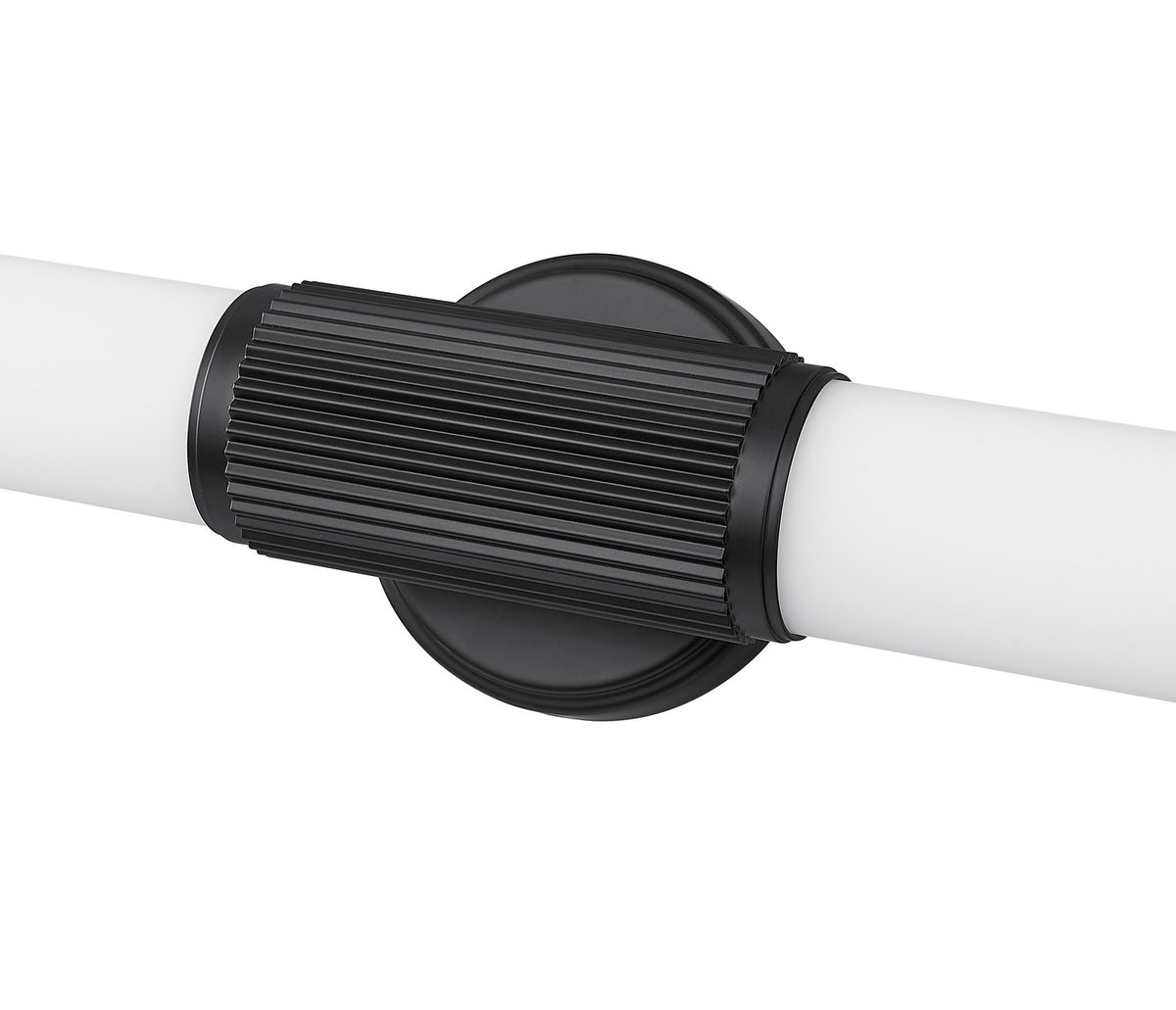 Barre d'éclairage de salle de bain Solange Noir mat, 40 1/2" – vue 5