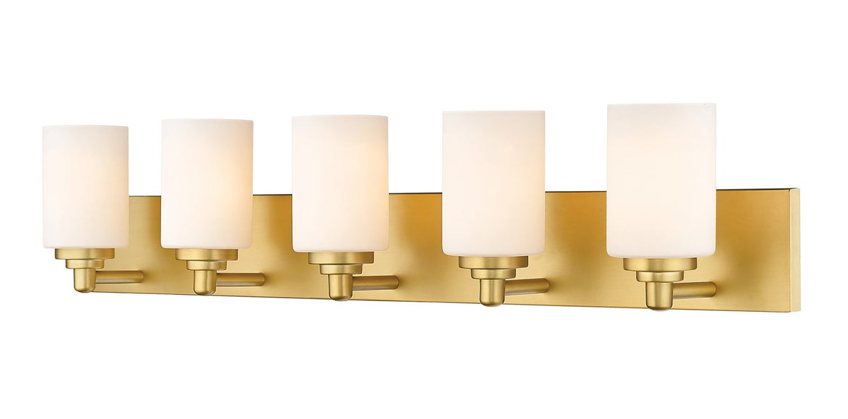 Luminaire de vanité Soledad Or brossé, 38 3/4" – Z-Lite