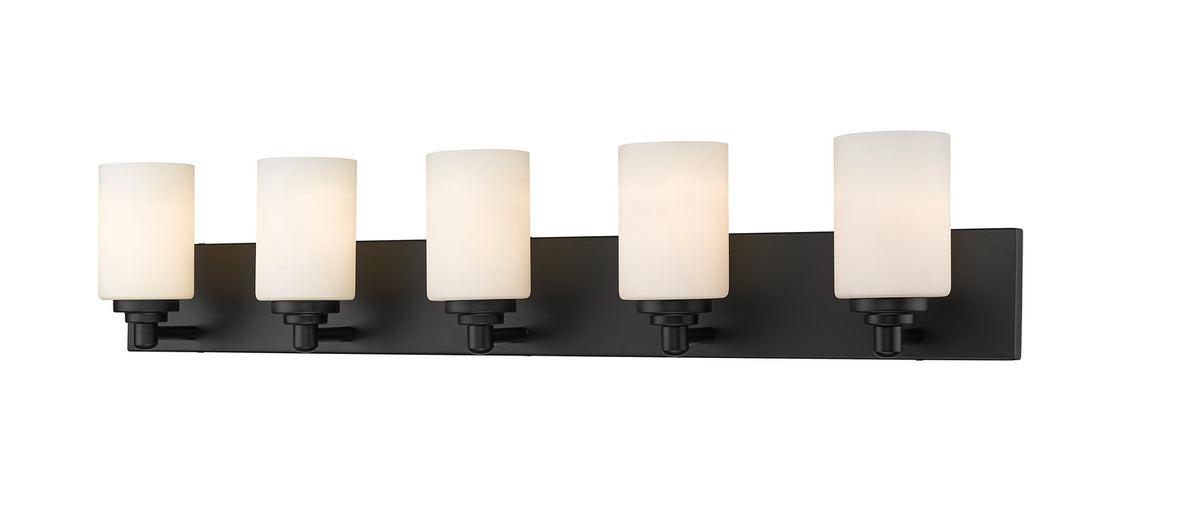 Luminaire de vanité Soledad Noir mat, 38 3/4" – Z-Lite