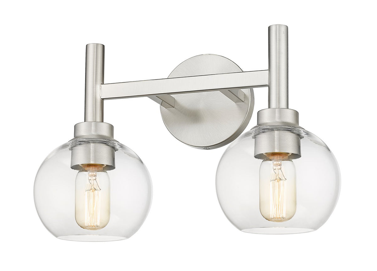 Luminaire de vanité Sutton Nickel brossé, 15 3/4" – vue 2
