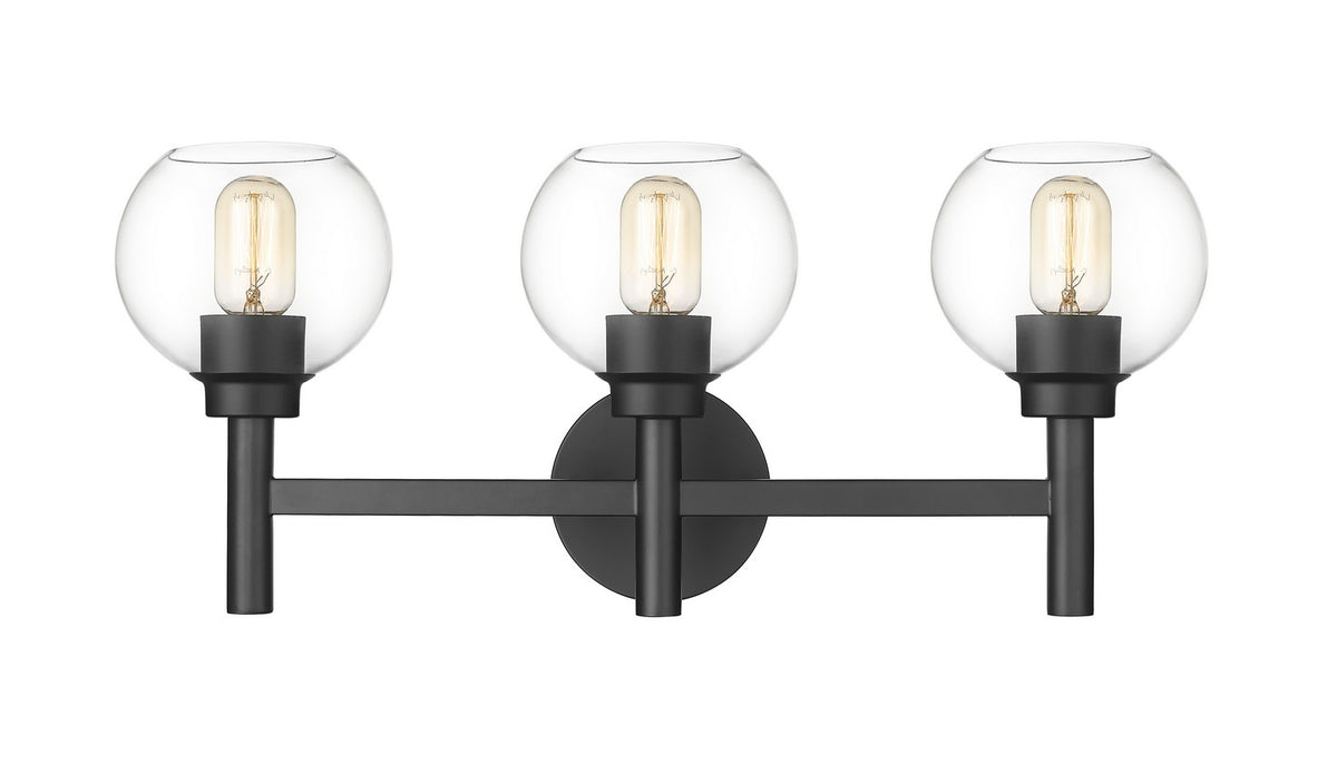 Luminaire de vanité Sutton Noir mat, 23 3/4" – vue 2