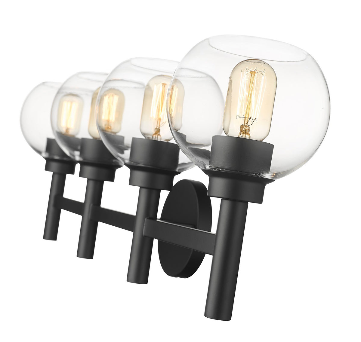 Luminaire de vanité Sutton Noir mat, 31 1/2" – vue 5