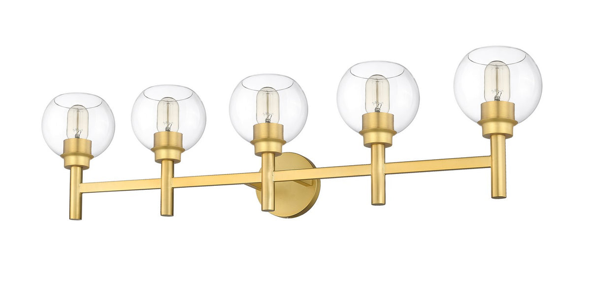 Luminaire de vanité Sutton Or brossé, 39 1/2" – vue 4