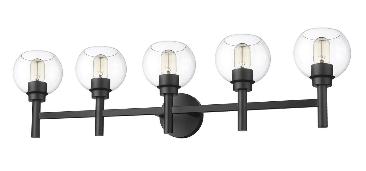 Luminaire de vanité Sutton Noir mat, 39 1/2" – vue 4