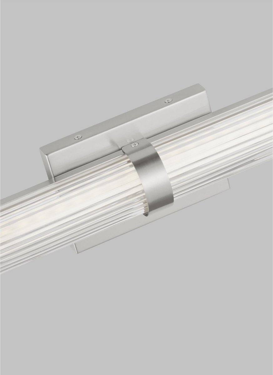 Luminaire de vanité Syden - Nickel brossé 19" by Visual Comfort Studio | Luminaires & cie