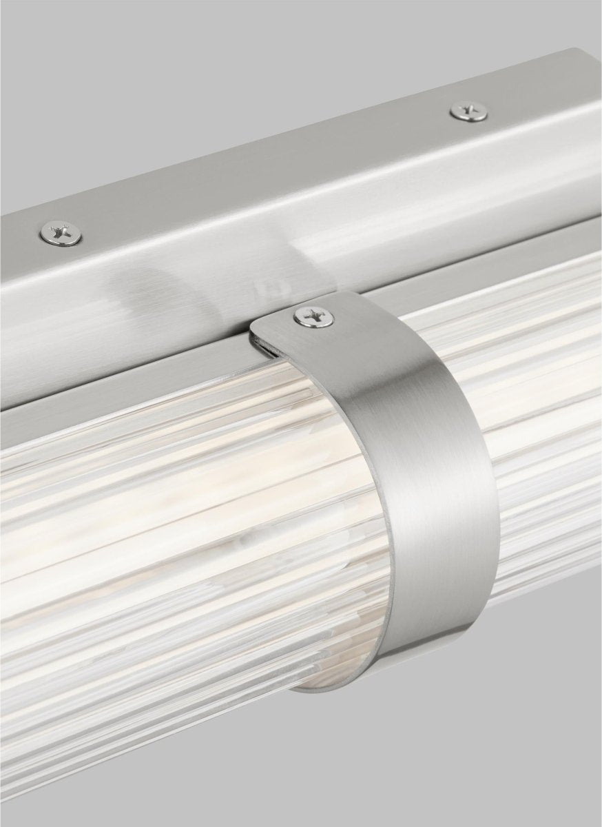 Luminaire de vanité Syden - Nickel brossé 24" by Visual Comfort Studio | Luminaires & cie