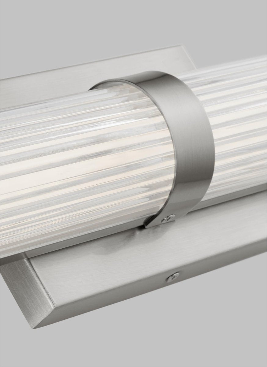 Luminaire de vanité Syden - Nickel brossé 36" by Visual Comfort Studio | Luminaires & cie