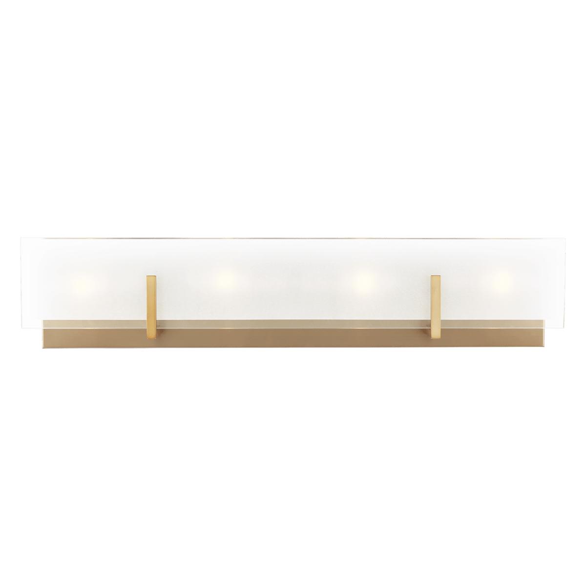 Luminaire de vanité Syll - Laiton satiné 26" Ampoules non - incluses by Visual Comfort Studio | Luminaires & cie