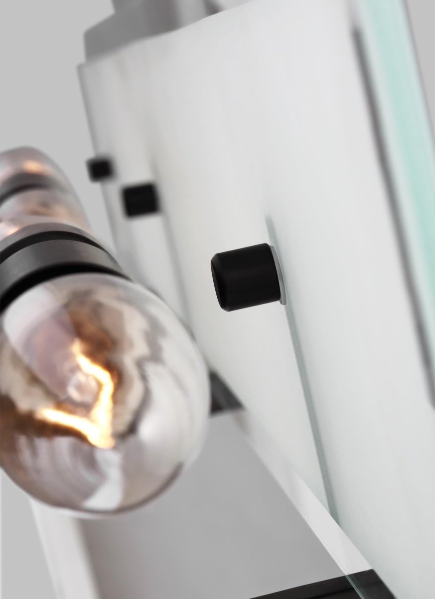 Luminaire de vanité Syll - Noir de minuit 38" Ampoules non - incluses by Visual Comfort Studio | Luminaires & cie