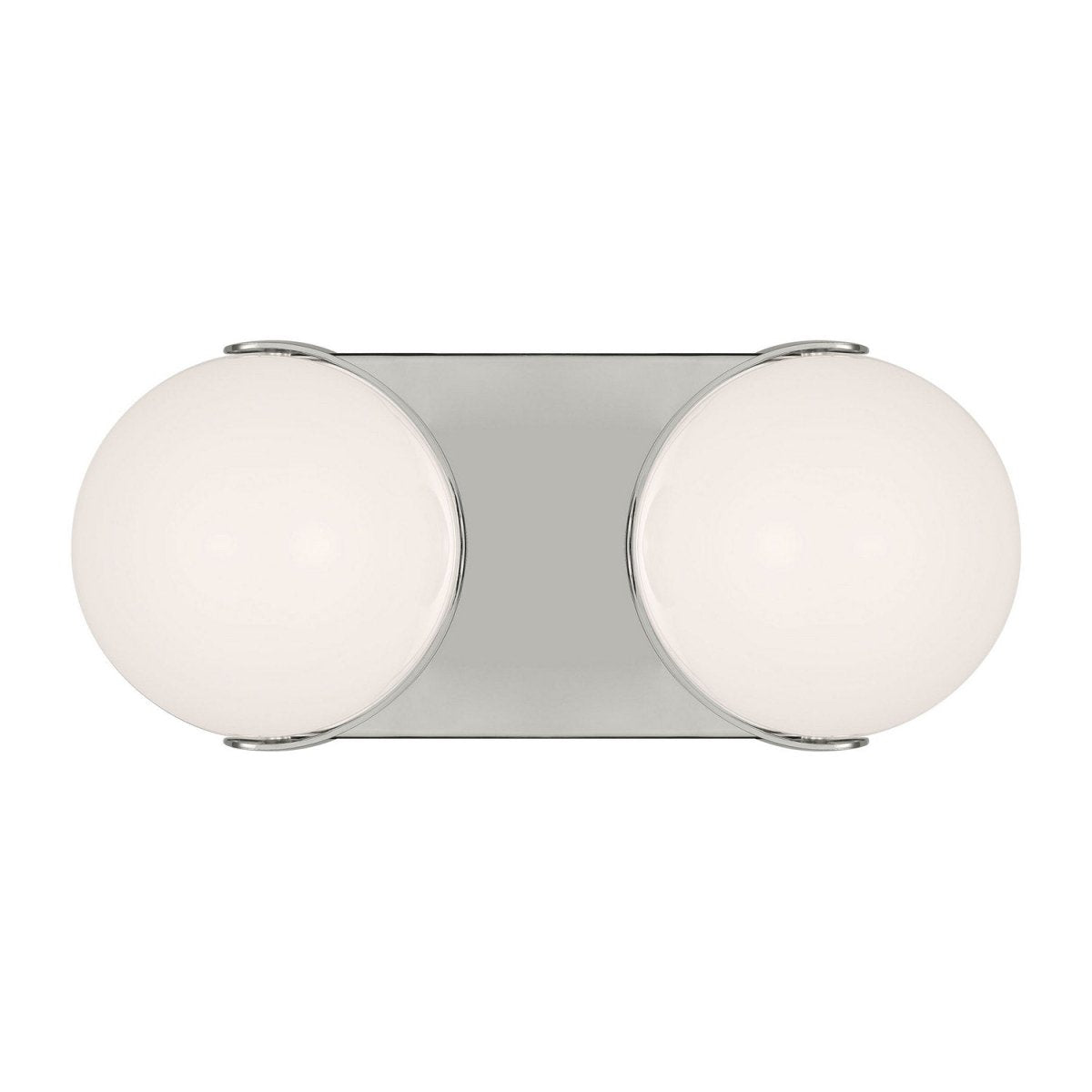 Luminaire de vanité Syrie - Nickel poli 11 7/8" by Visual Comfort Studio | Luminaires & cie