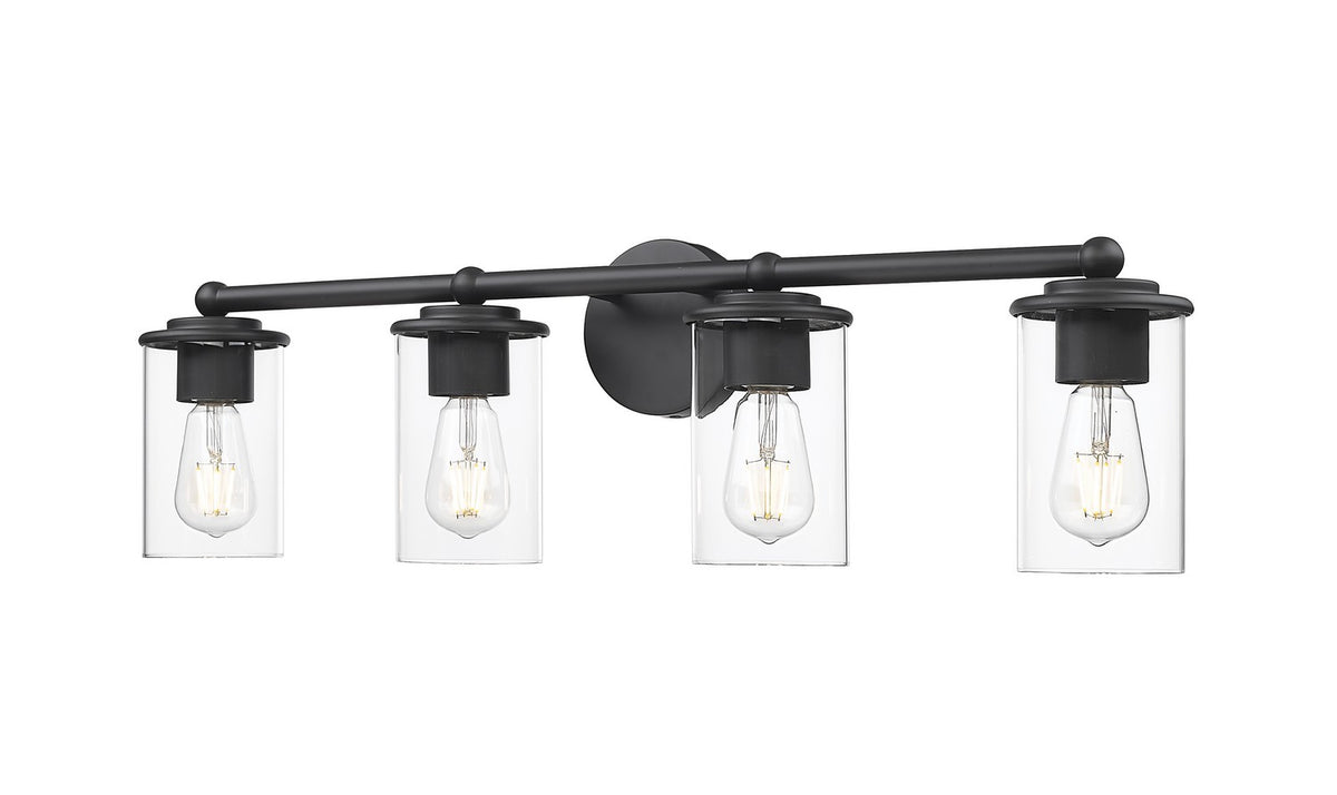 Luminaire de vanité Thayer Noir mat, 30 3/4" – Z-Lite