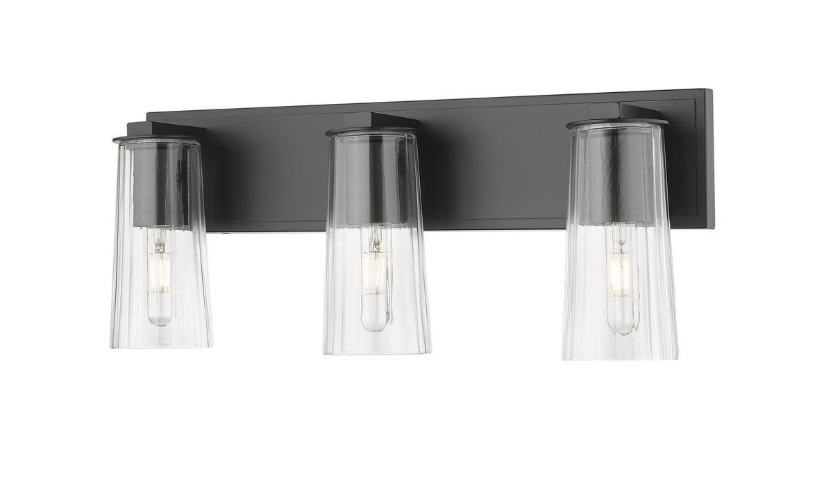 Luminaire de vanité Titus Noir mat, 24" – Z-Lite