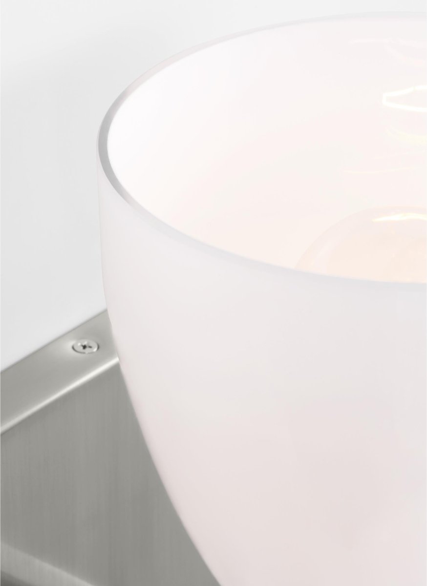 Luminaire de vanité Toffino - Acier brossé 6" by Visual Comfort Studio | Luminaires & cie