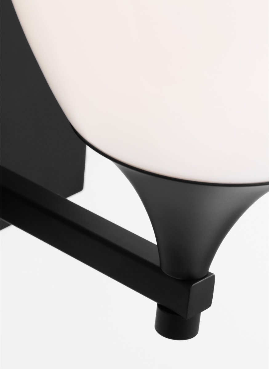 Luminaire de vanité Toffino - Noir de minuit 6" by Visual Comfort Studio | Luminaires & cie