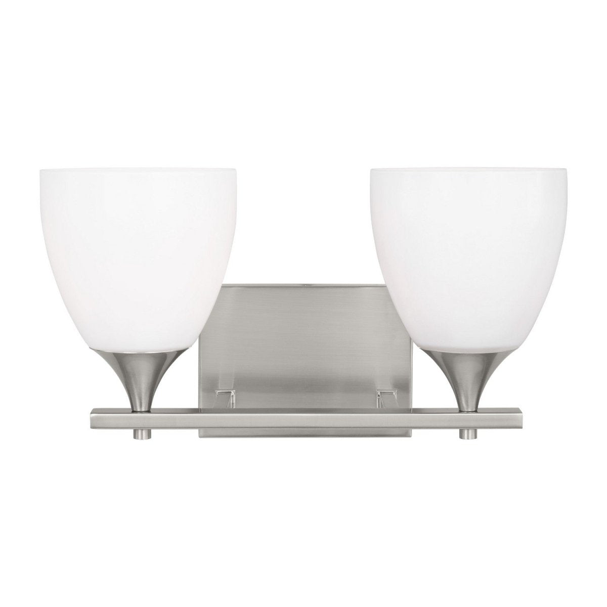 Luminaire de vanité Toffino - Acier brossé Opalin 16" by Visual Comfort Studio | Luminaires & cie