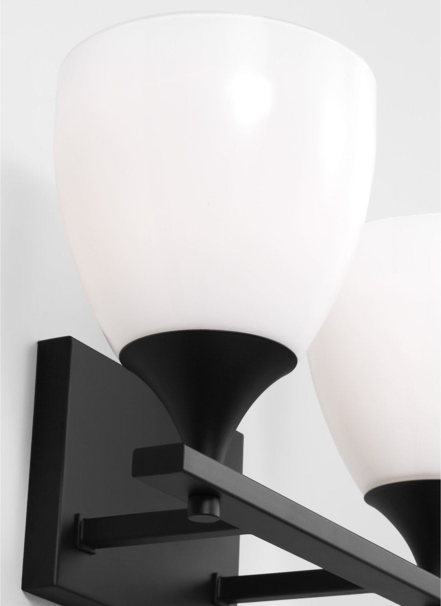 Luminaire de vanité Toffino - Noir de minuit 16" by Visual Comfort Studio | Luminaires & cie