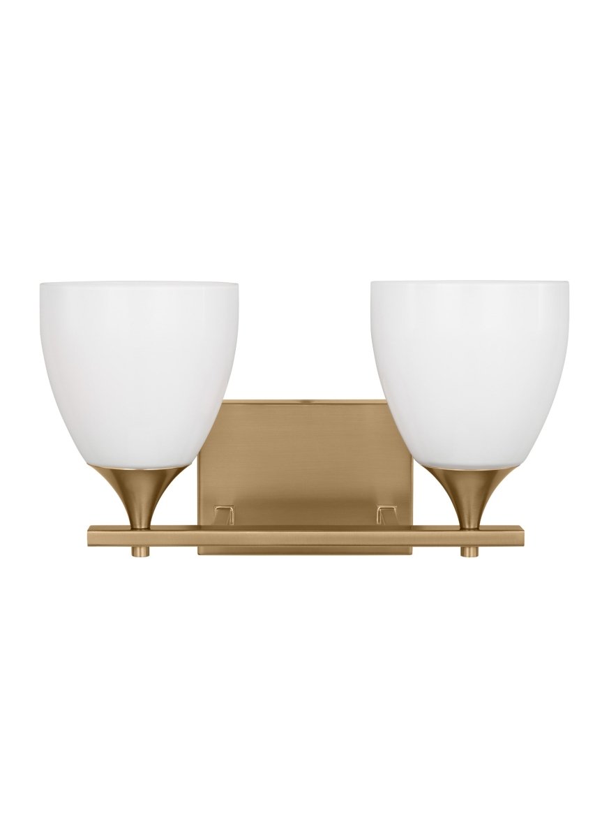 Luminaire de vanité Toffino - Laiton satiné 16" by Visual Comfort Studio | Luminaires & cie