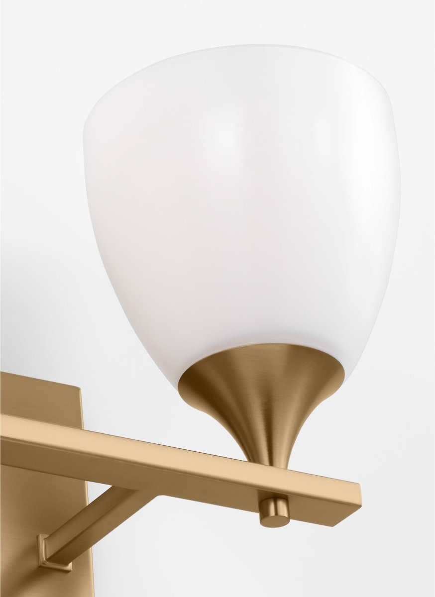 Luminaire de vanité Toffino - Laiton satiné 16" by Visual Comfort Studio | Luminaires & cie
