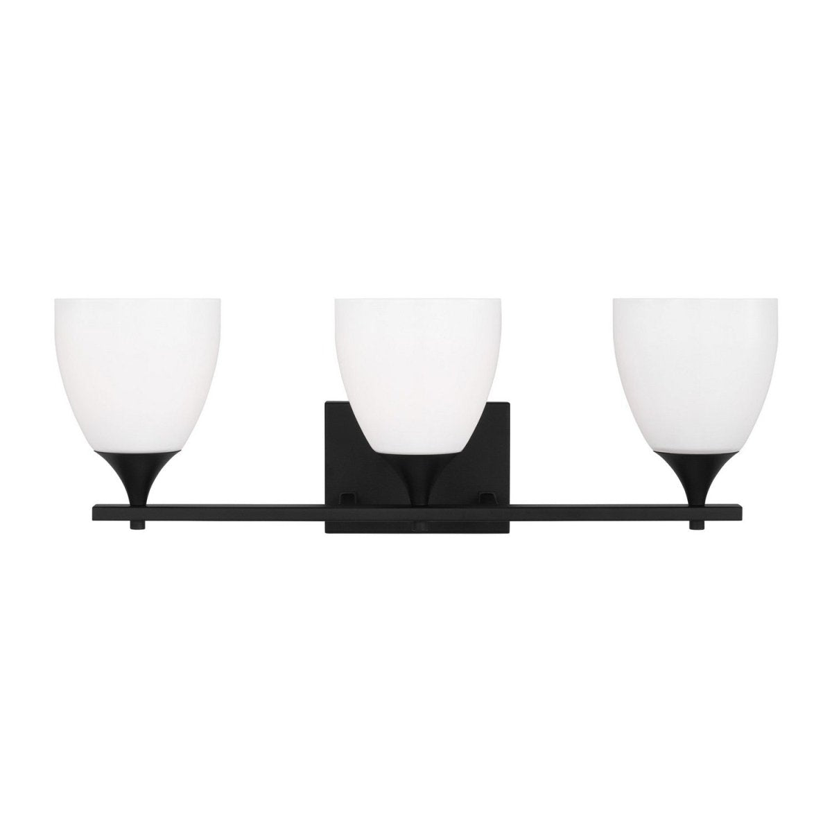 Luminaire de vanité Toffino - Noir minuit Opalin 26" by Visual Comfort Studio | Luminaires & cie