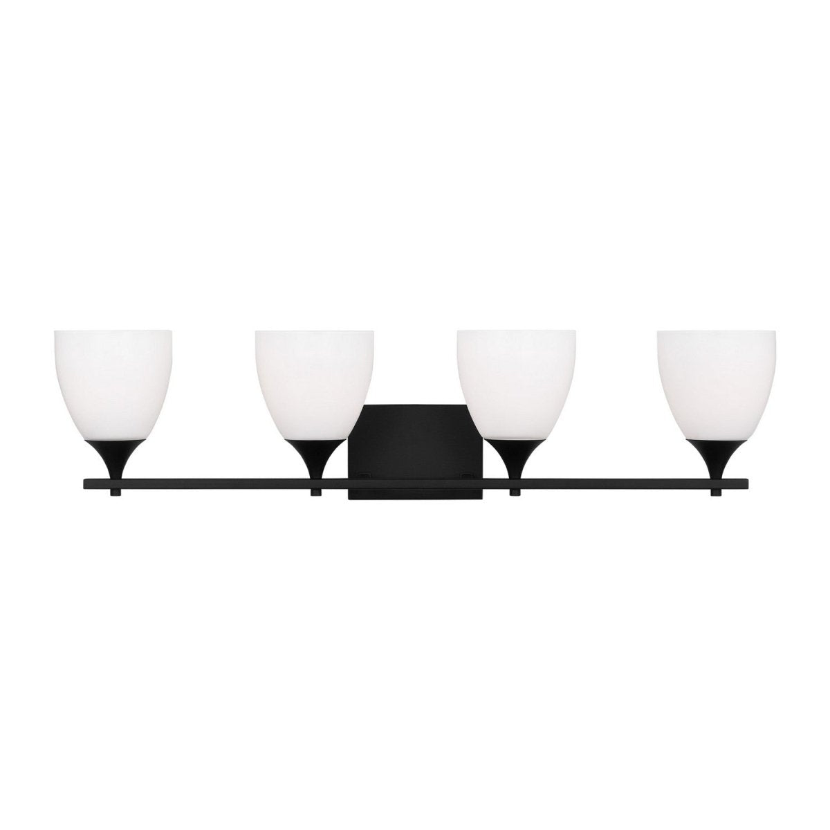 Luminaire de vanité Toffino - Noir minuit Opalin 36" by Visual Comfort Studio | Luminaires & cie