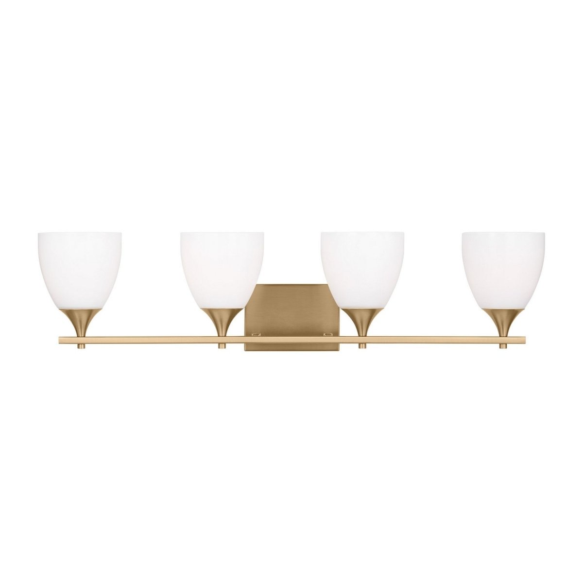 Luminaire de vanité Toffino - Laiton satiné Opalin 36" by Visual Comfort Studio | Luminaires & cie