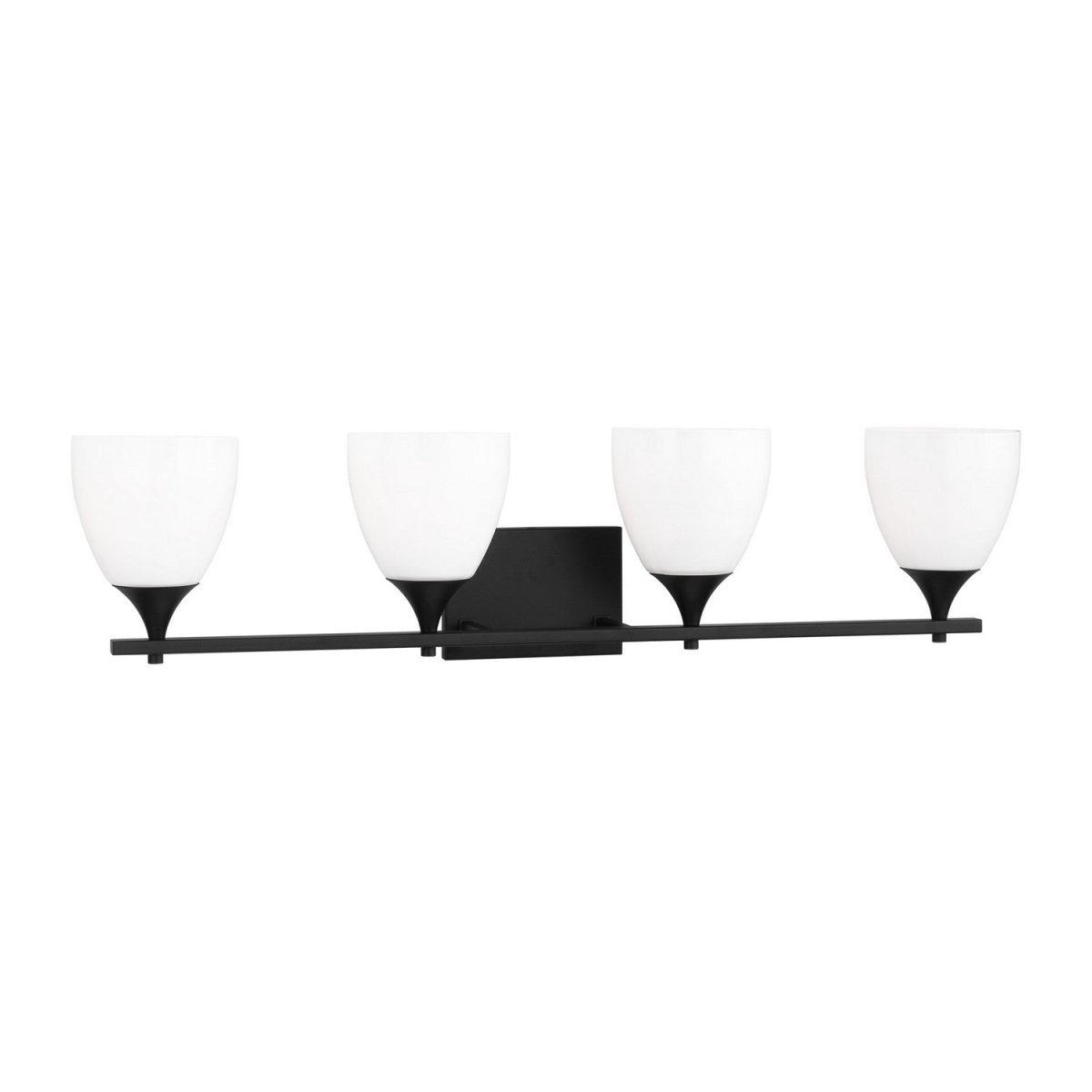 Luminaire de vanité Toffino - Laiton satiné Verre craquelé transparent 36" by Visual Comfort Studio | Luminaires & cie
