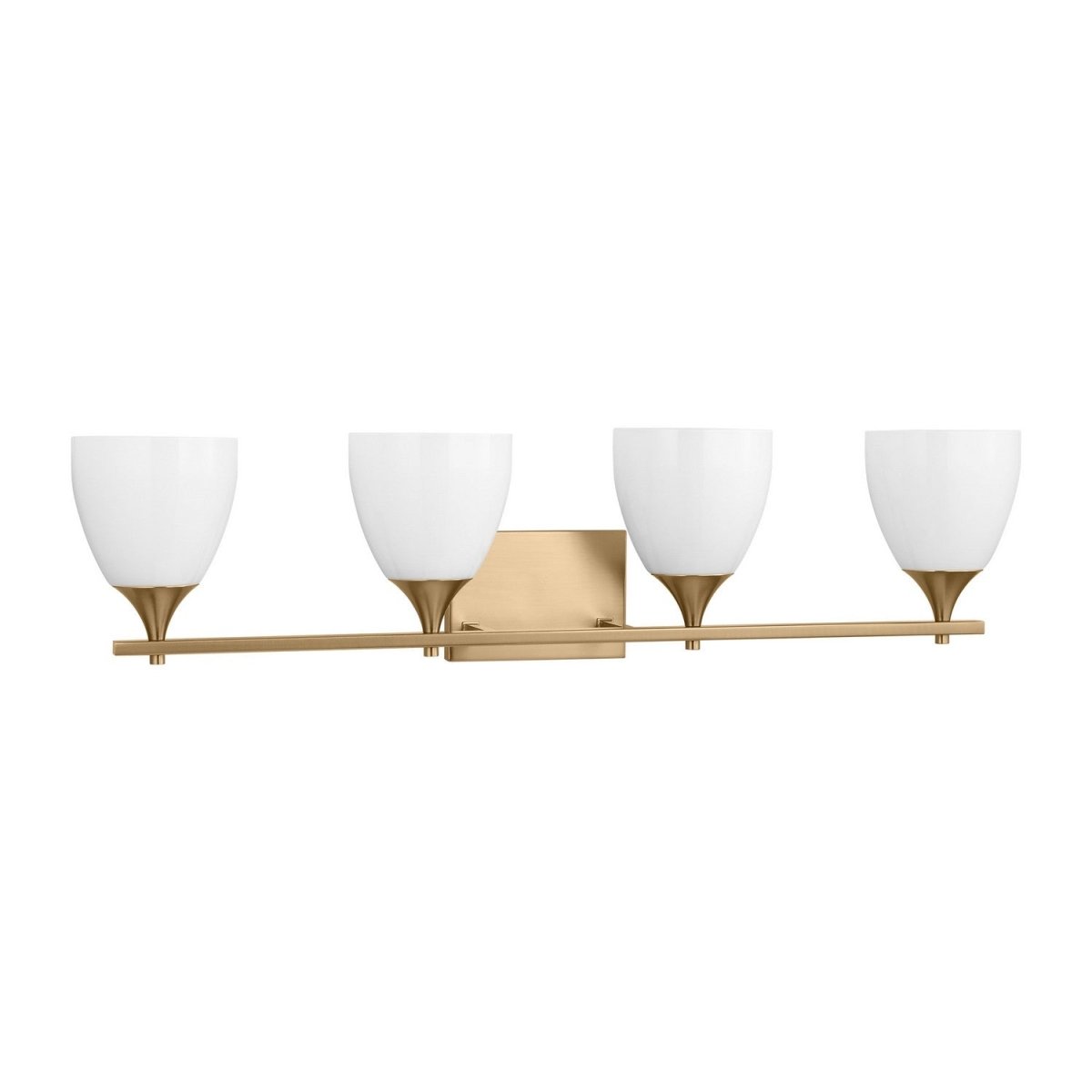 Luminaire de vanité Toffino - Laiton satiné Verre craquelé transparent 36" by Visual Comfort Studio | Luminaires & cie