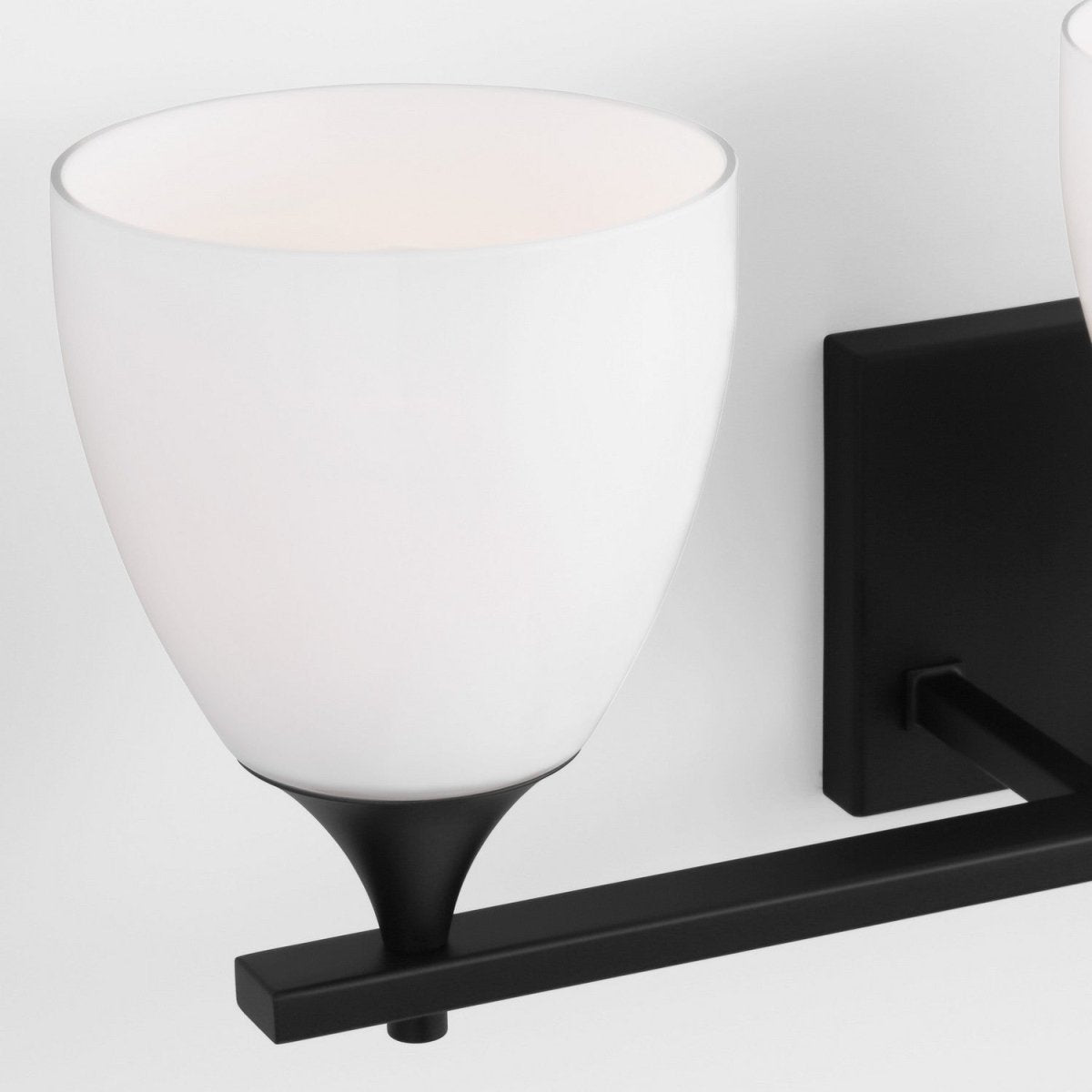 Luminaire de vanité Toffino - Laiton satiné Verre craquelé transparent 36" by Visual Comfort Studio | Luminaires & cie