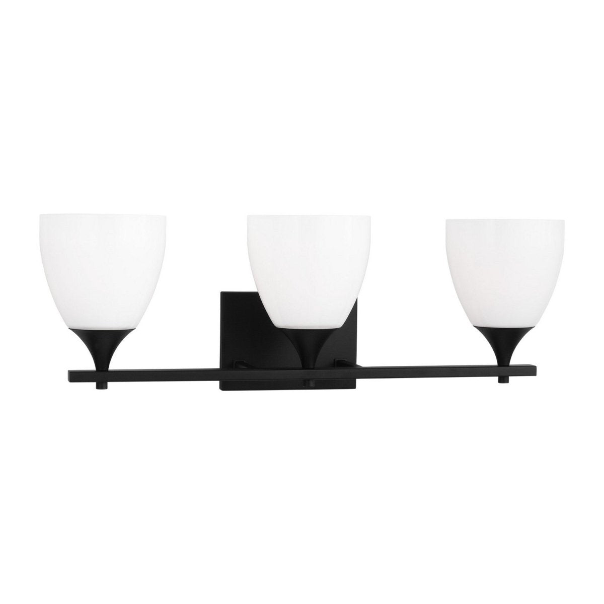 Luminaire de vanité Toffino - Laiton satiné Verre craquelé transparent 36" by Visual Comfort Studio | Luminaires & cie