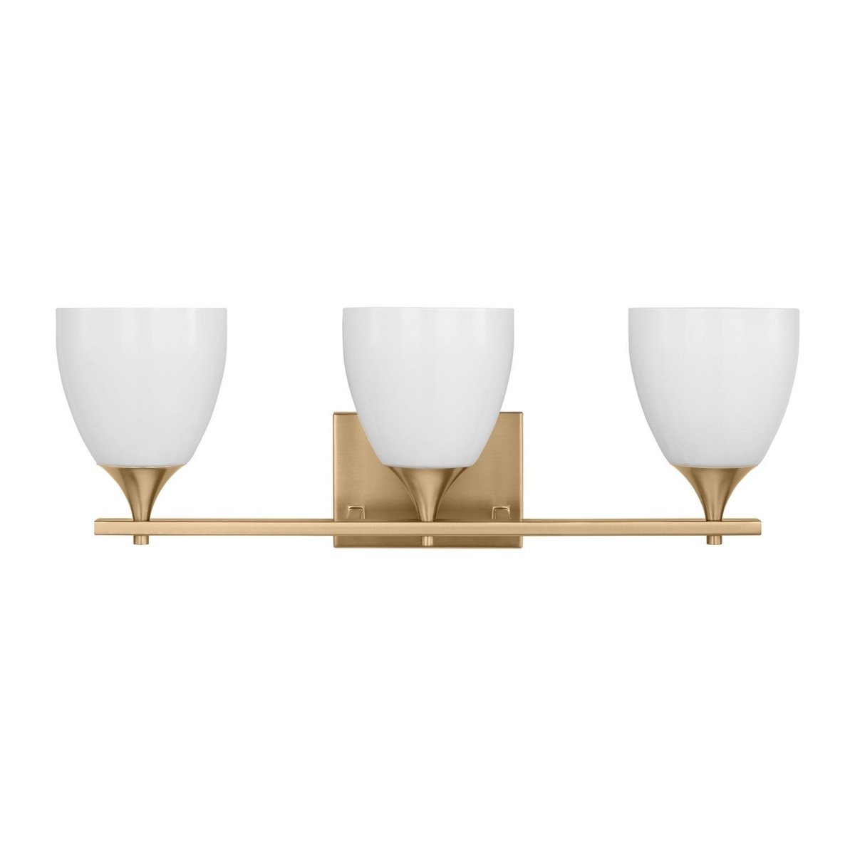 Luminaire de vanité Toffino - Laiton satiné Verre craquelé transparent 36" by Visual Comfort Studio | Luminaires & cie
