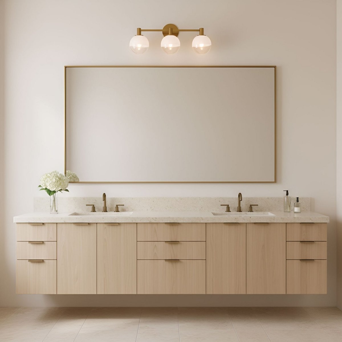Luminaire de vanité Torian - Laiton bruni 15 3/8" by Visual Comfort Studio | Luminaires & cie