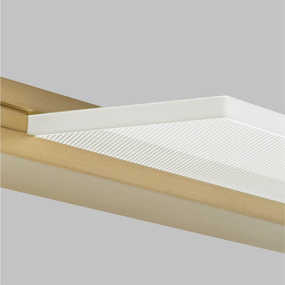 Luminaire de vanité Tris - Nickel satiné by Tech Lighting | Luminaires & cie