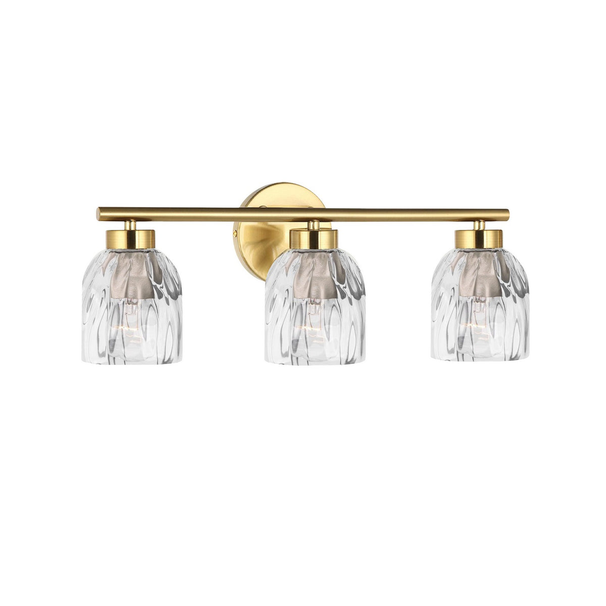 Luminaire de vanité Vallora Laiton vieilli – vue 2